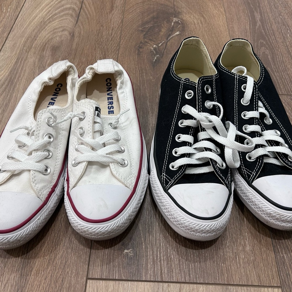 SOLD ♥️ Converse All Star - 2 pairs - Women 7.5